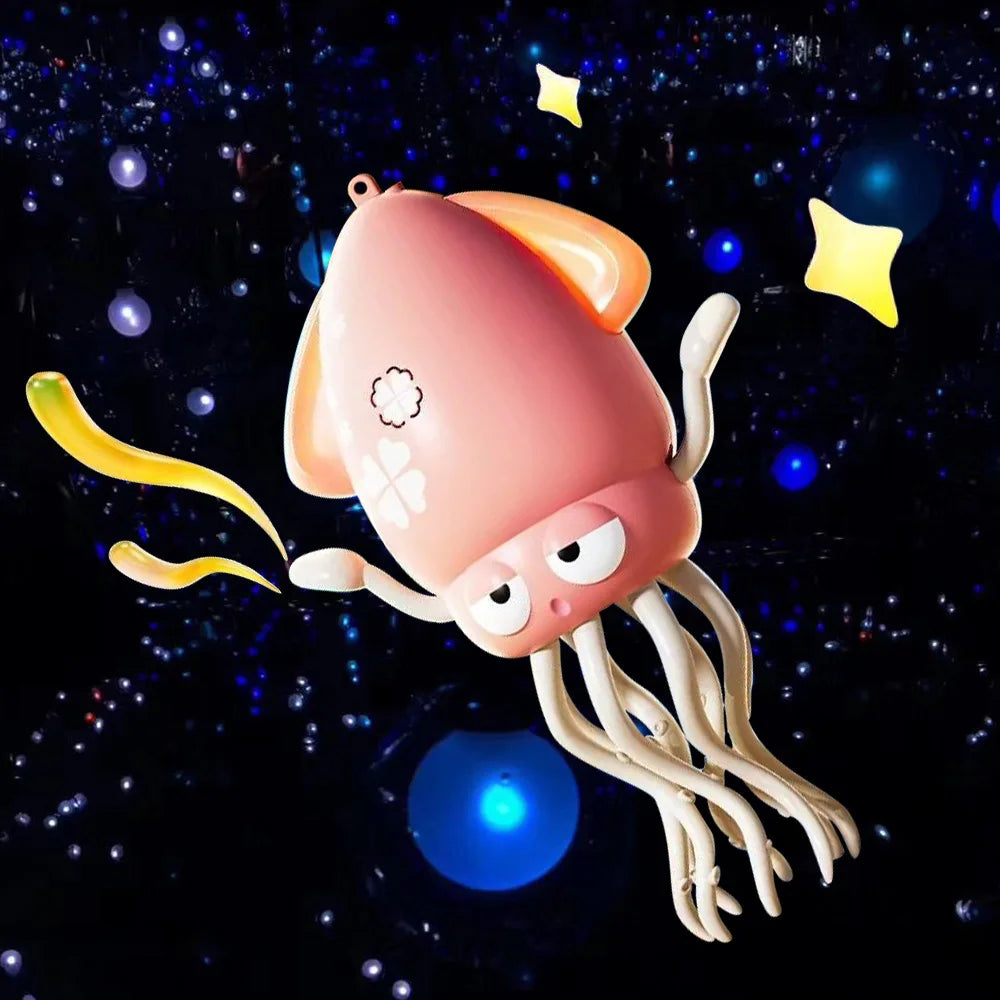Dancing Squid Electronic Toy - Rechargeable Interactive Pet Entertainment