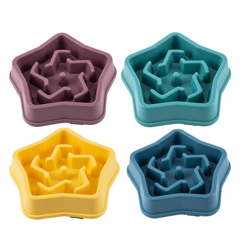 Slow Feeder Pet Bowl – Anti-Choke & Non-Slip Design
