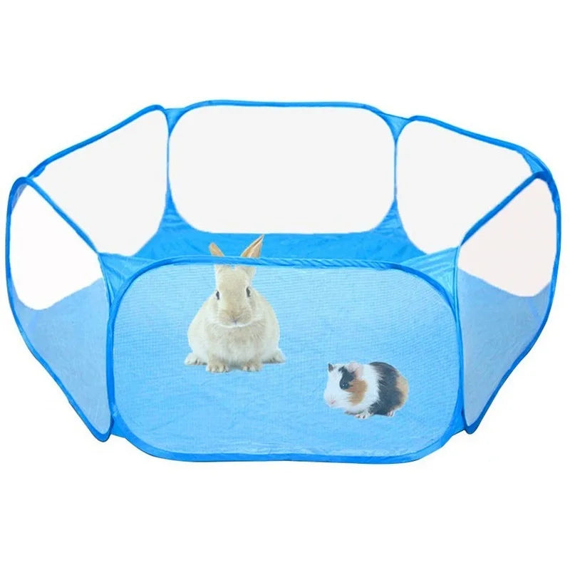 Portable Pet Playpen – Pink, Blue, or Black