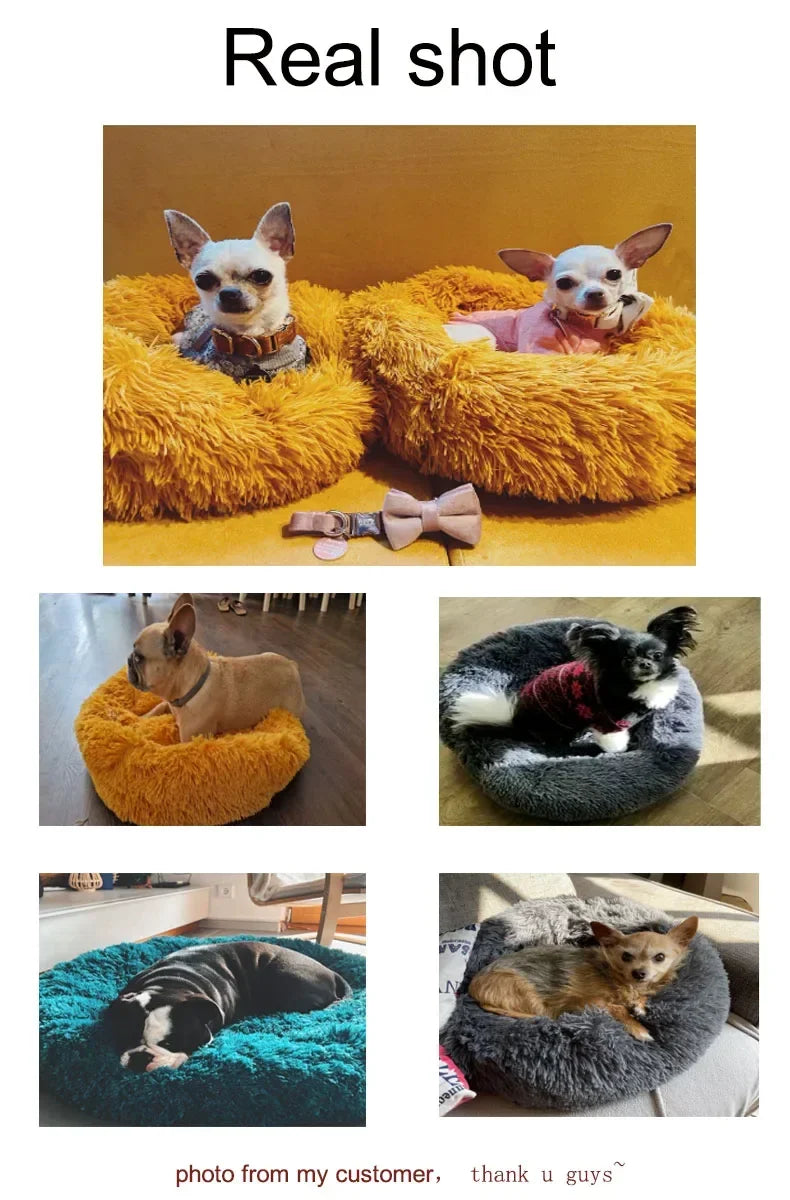 Classic Calming Donut Bed