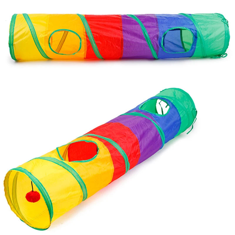 Cat Tunnel Collapsible Play Tube