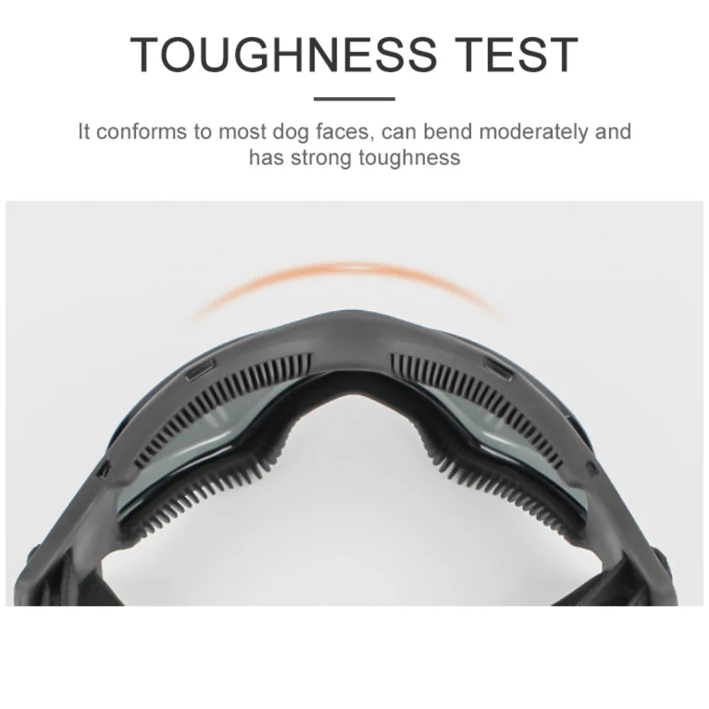 🕶️ Dog UV Protection Sunglasses – Adjustable Pet Goggles