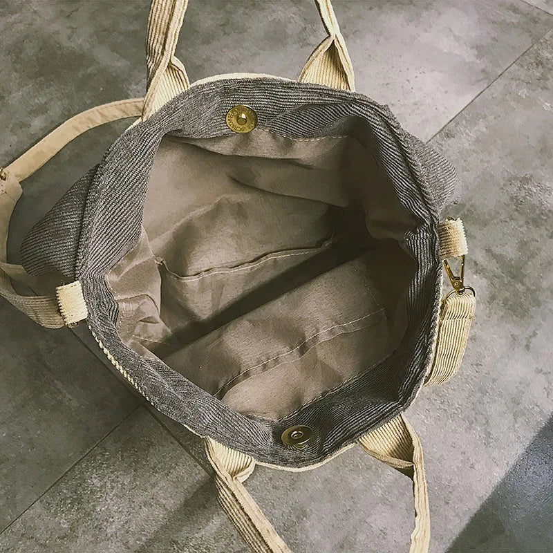 Pug Dog Tote Bag – Large Capacity Travel & Shoulder Bag