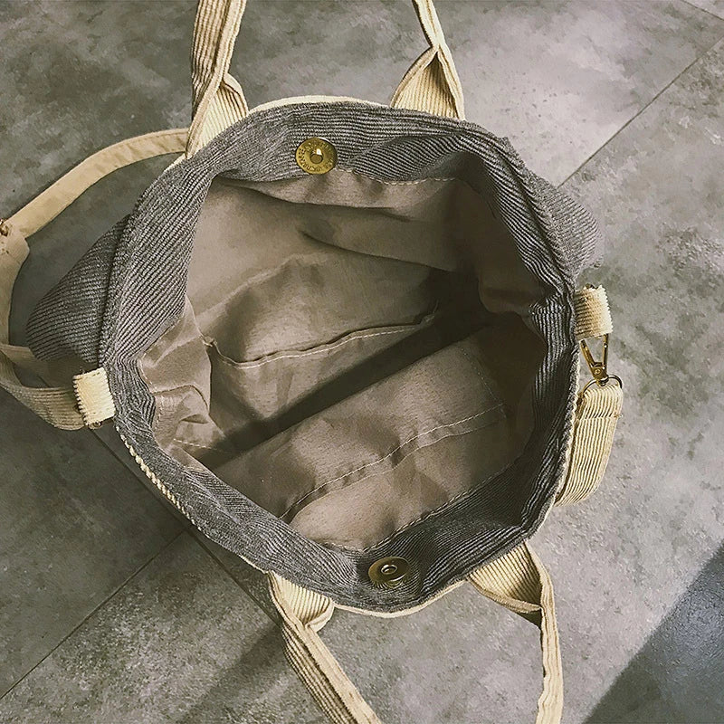 Pug Dog Tote Bag – Large Capacity Travel & Shoulder Bag