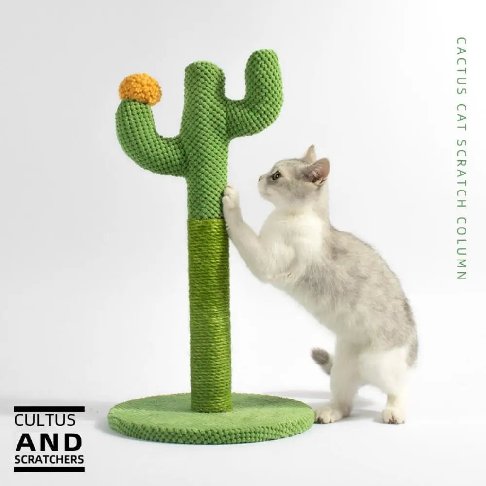 Cactus Cat Climbing Tower & Scratching Post
