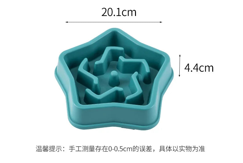 Slow Feeder Pet Bowl – Anti-Choke & Non-Slip Design
