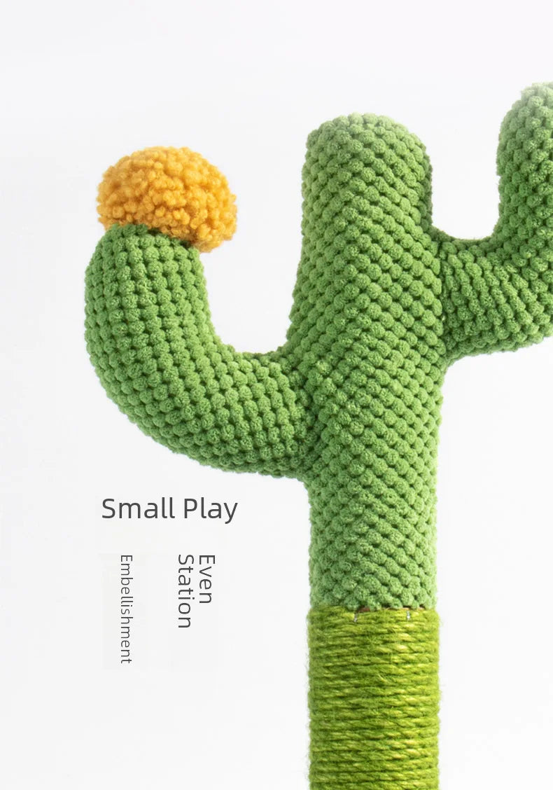 Cactus Cat Climbing Tower & Scratching Post