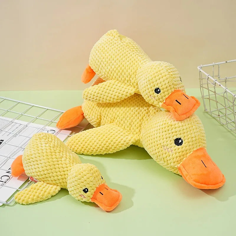 Pet Plush Duck Chew Toy