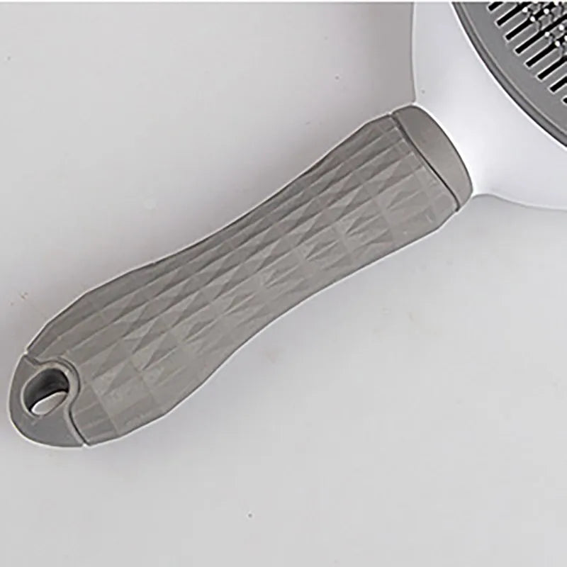 Pet Grooming Brush – Self-Cleaning Hair Remover for Dogs & Cats
