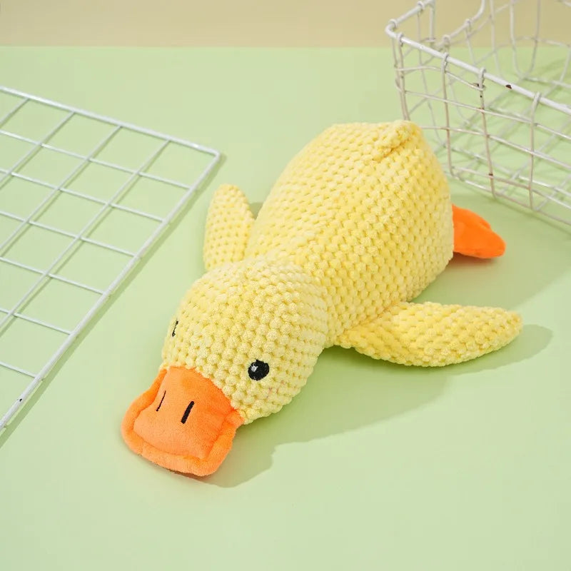 Pet Plush Duck Chew Toy