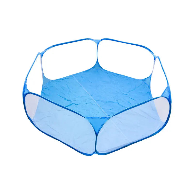 Portable Pet Playpen – Pink, Blue, or Black