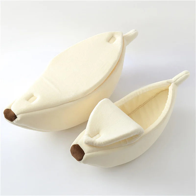 Banana Cat Bed – Funny & Cozy Hideaway