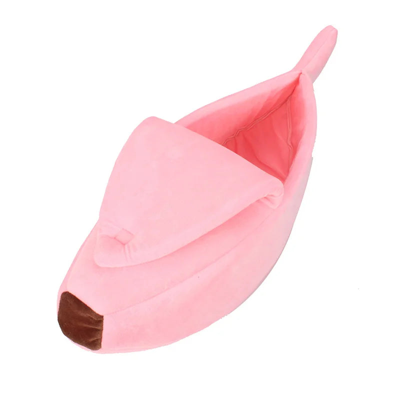 Banana Cat Bed – Funny & Cozy Hideaway
