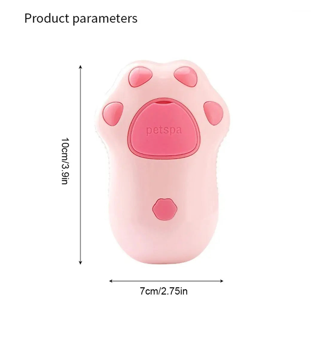3-in-1 Pet Grooming Brush - Steam, Massage & Hair Removal