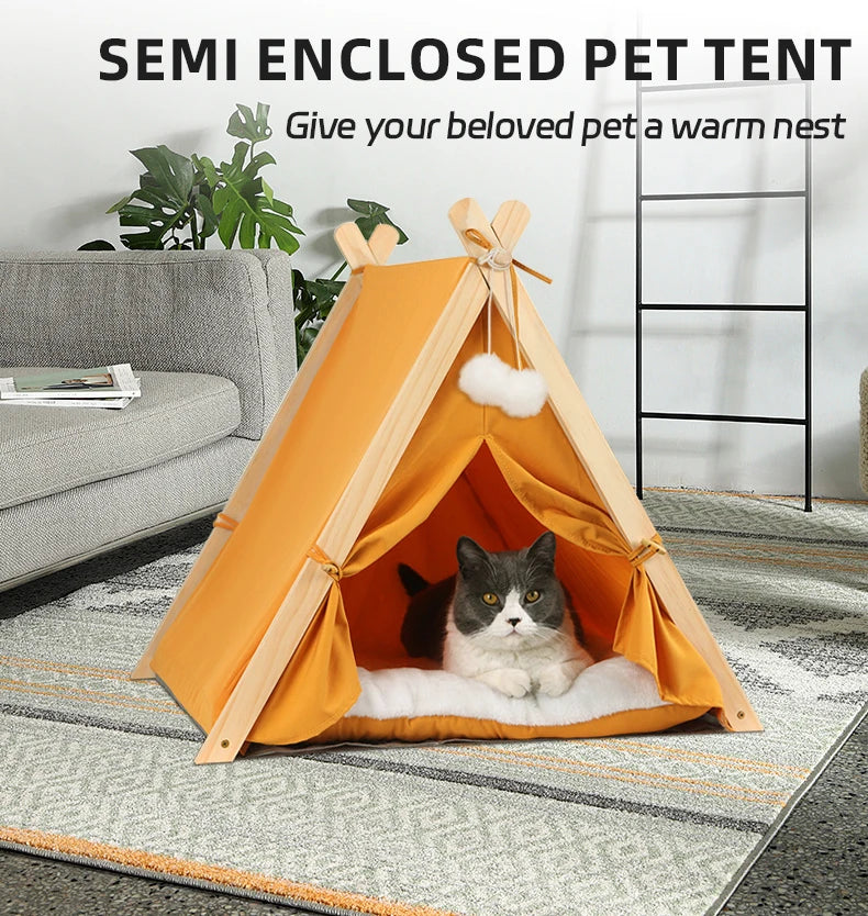 Portable Pet Tent – Cozy Shelter for Dogs & Cats