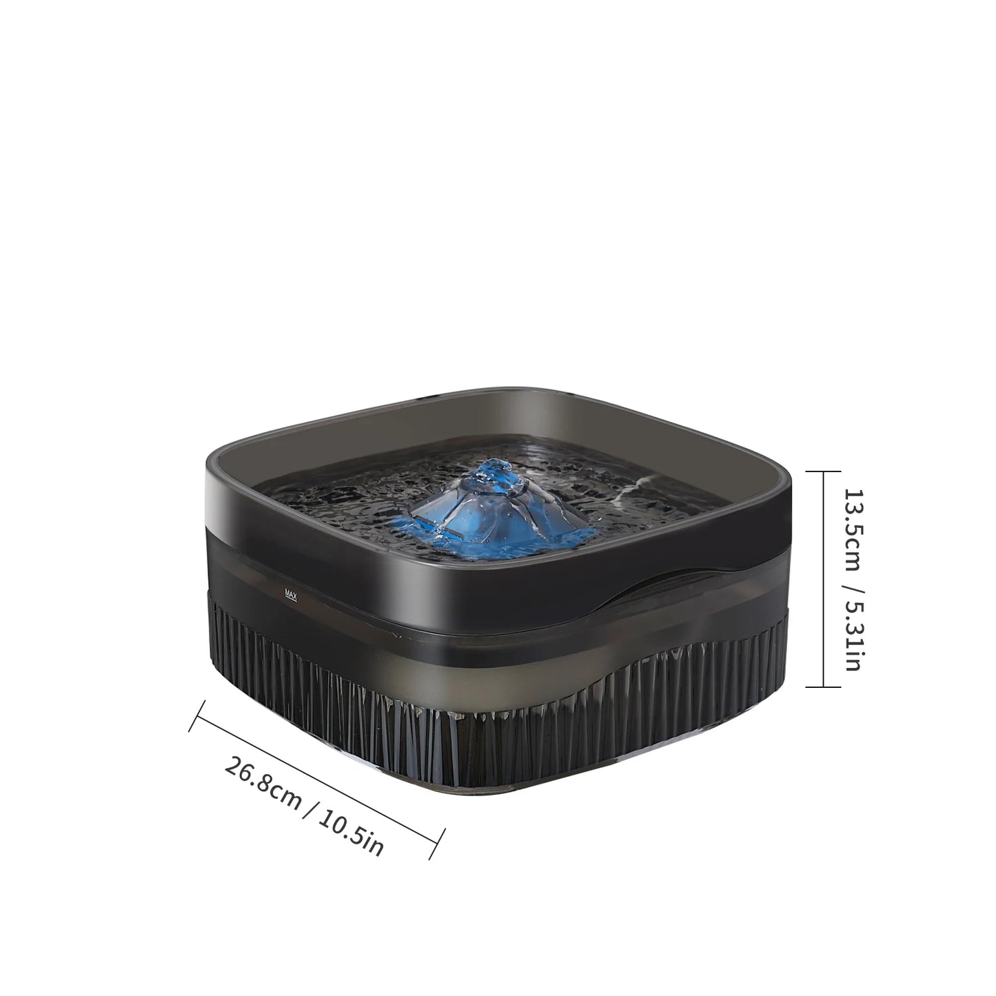 5.5L & 9L Large-Capacity Pet Water Fountain