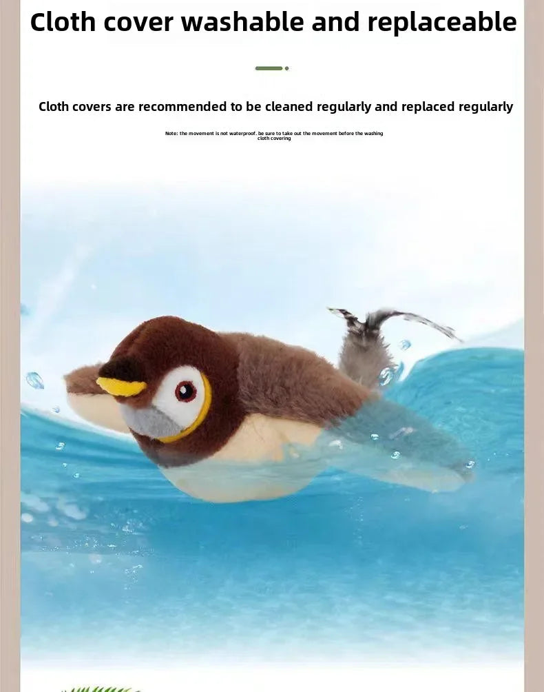 Hot Cat Interactive Electric Pat Bird Toy