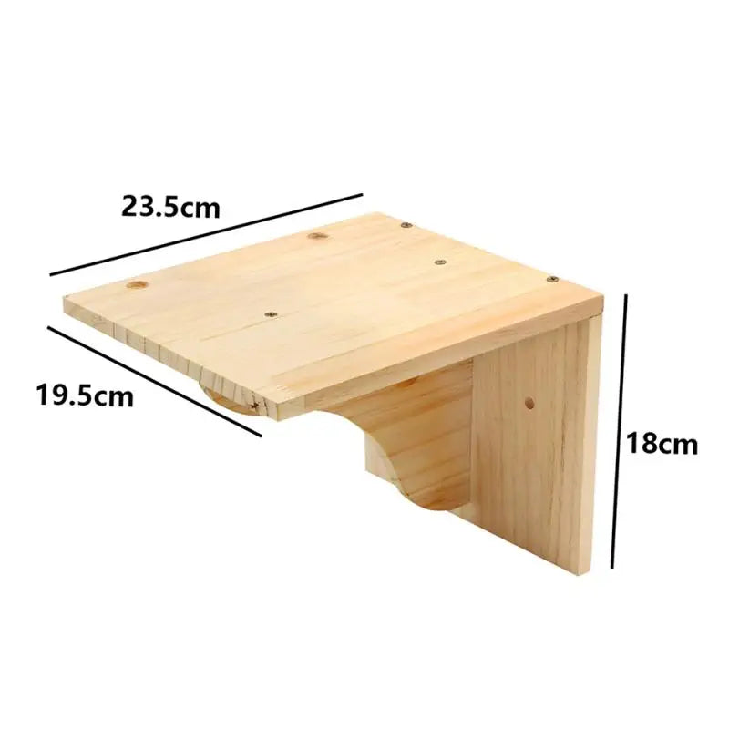 Wall-Mounted Cat Climbing Shelves & Tree