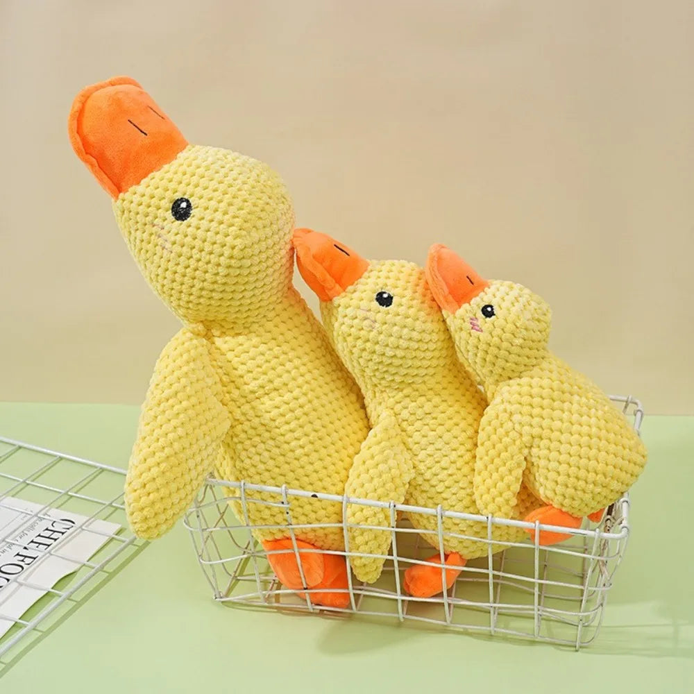 Pet Plush Duck Chew Toy