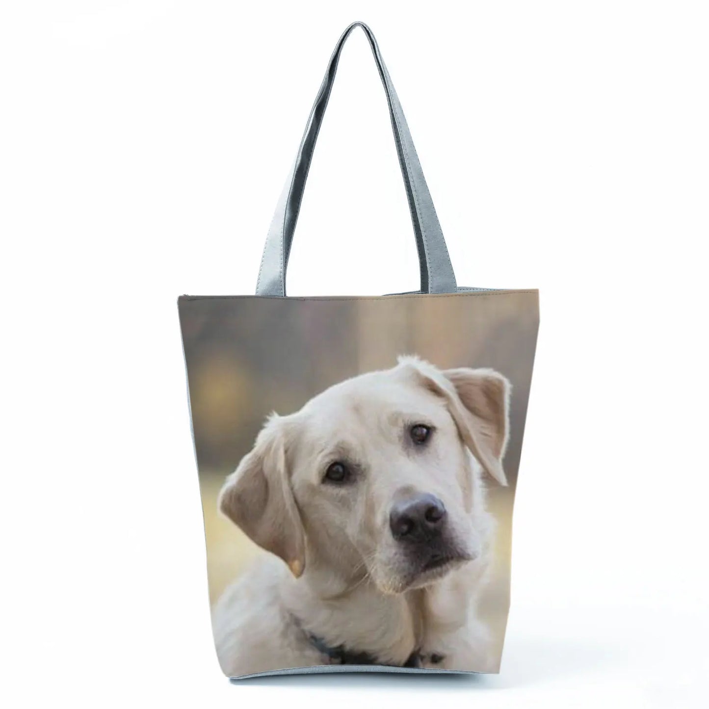 Dog Print Tote Bag – Large Capacity Shoulder & Shopping Bag