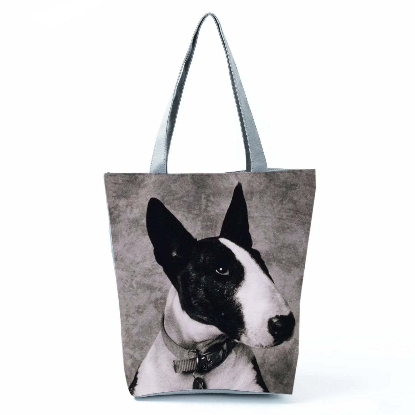 Dog Print Tote Bag – Large Capacity Shoulder & Shopping Bag