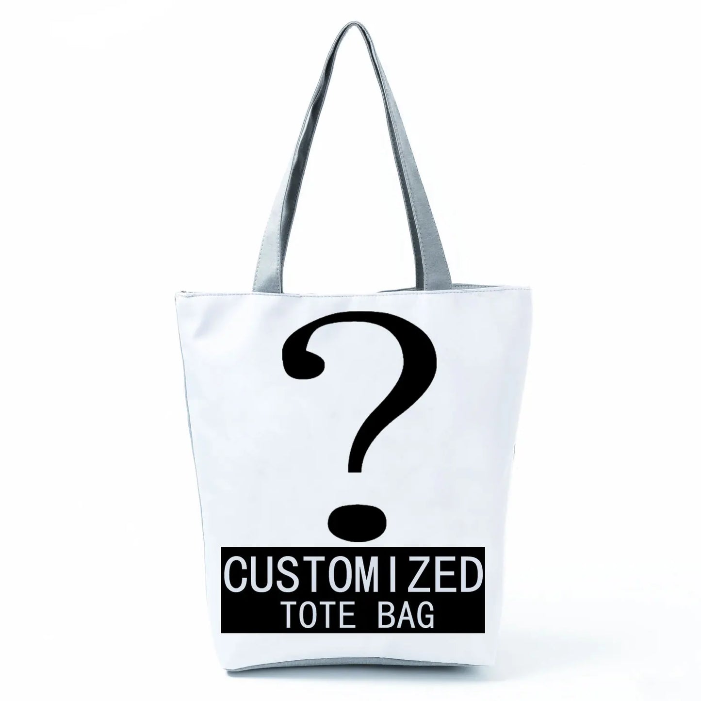 Dog Print Tote Bag – Large Capacity Shoulder & Shopping Bag